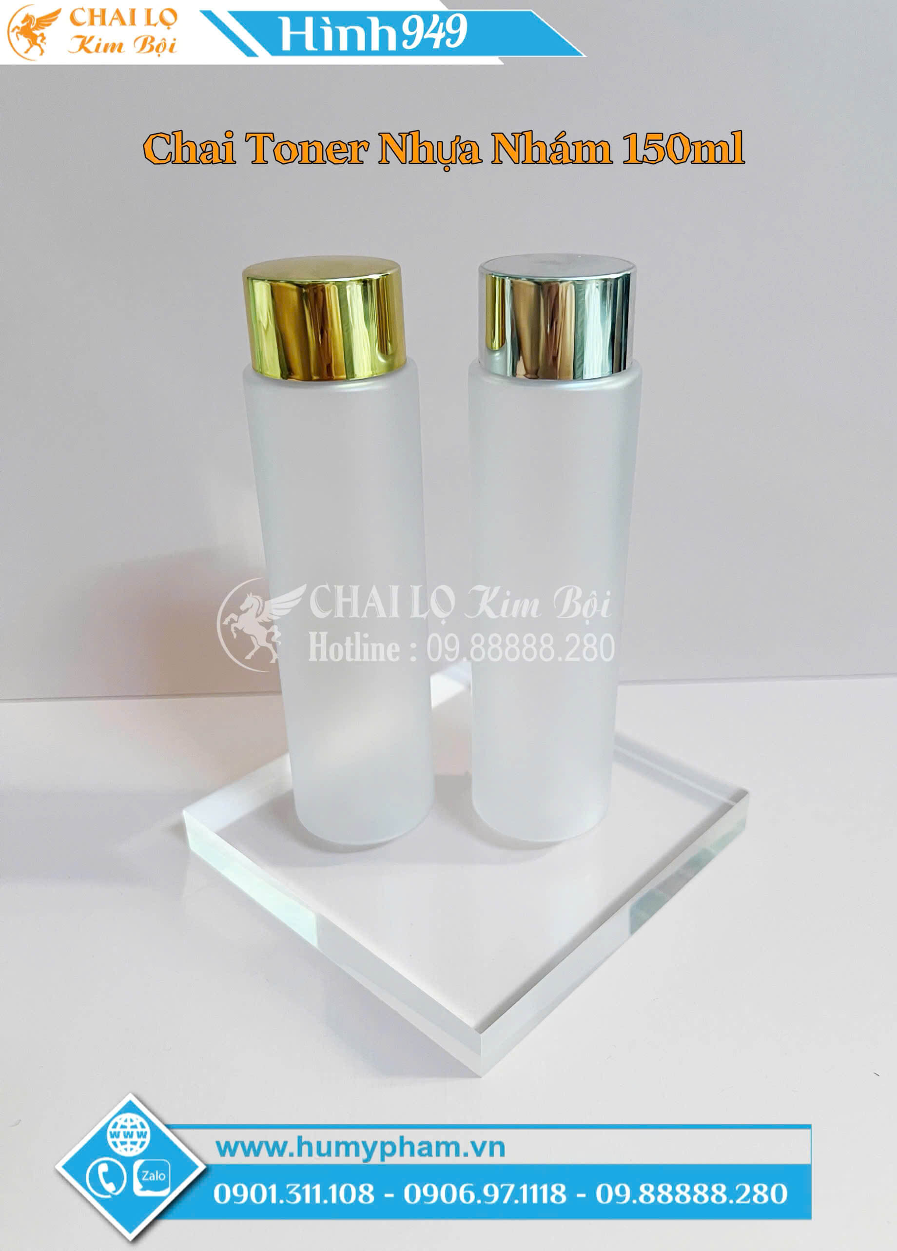 chai đựng toner 