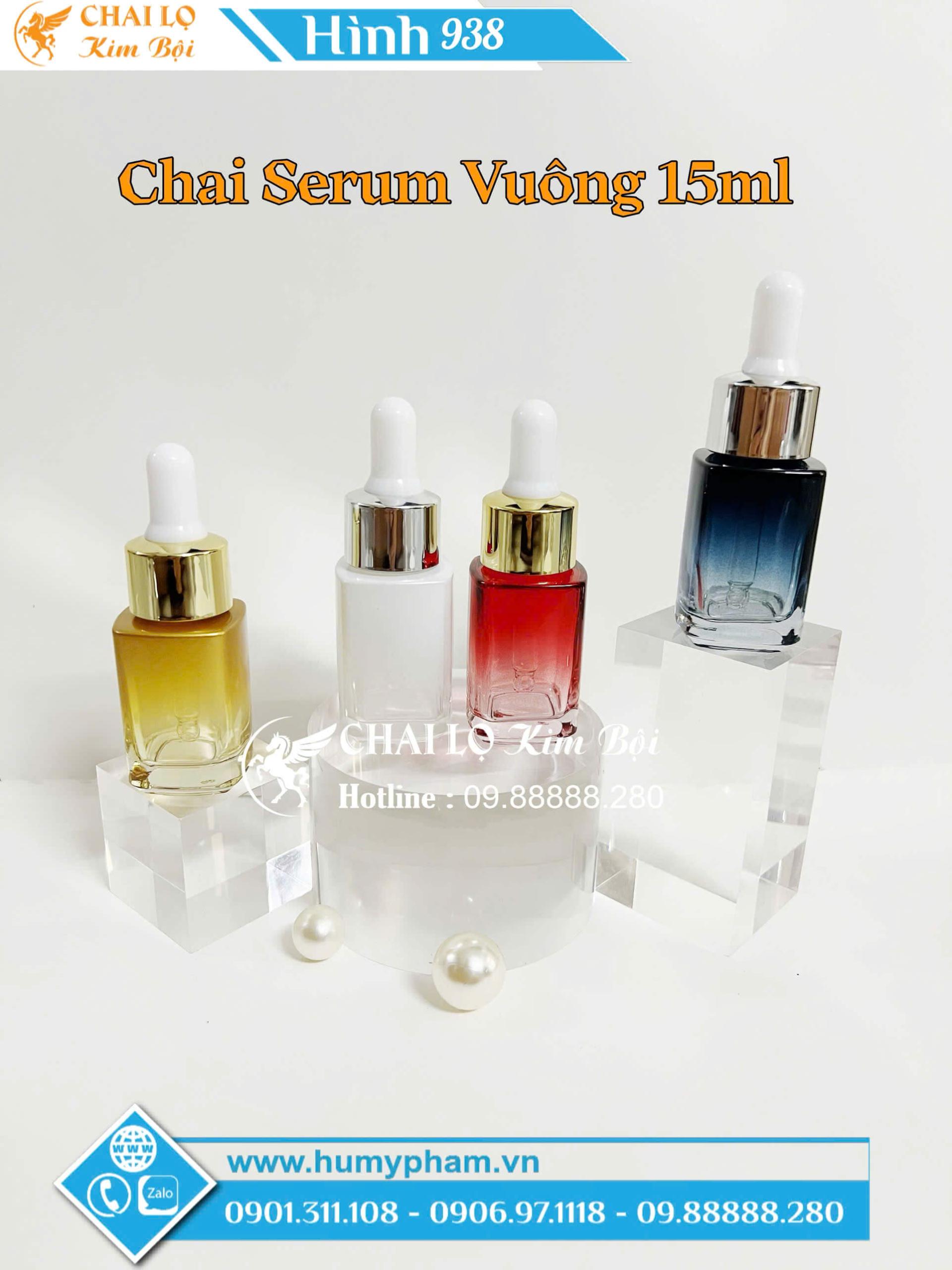 chai lọ serum