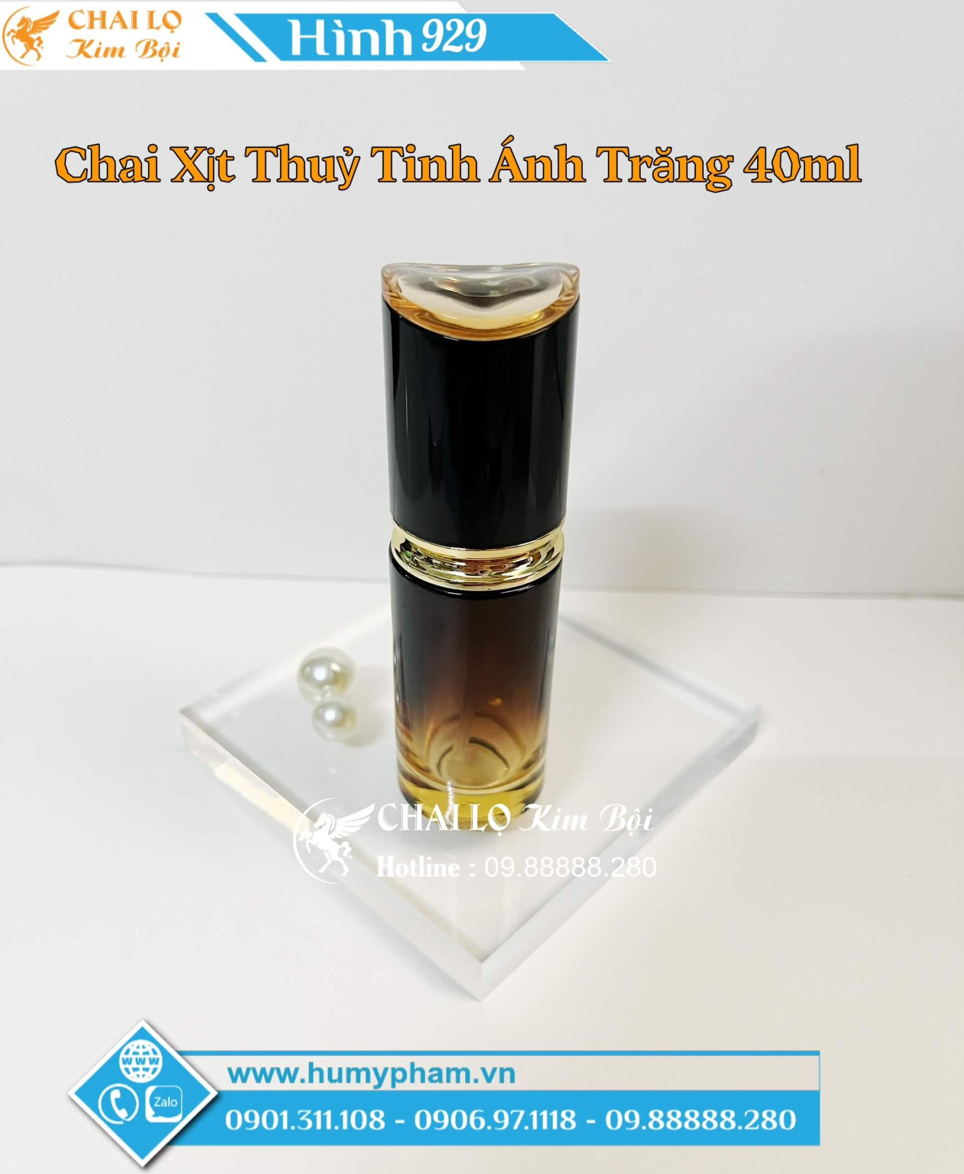 chai xịt thủy tinh cao cấp