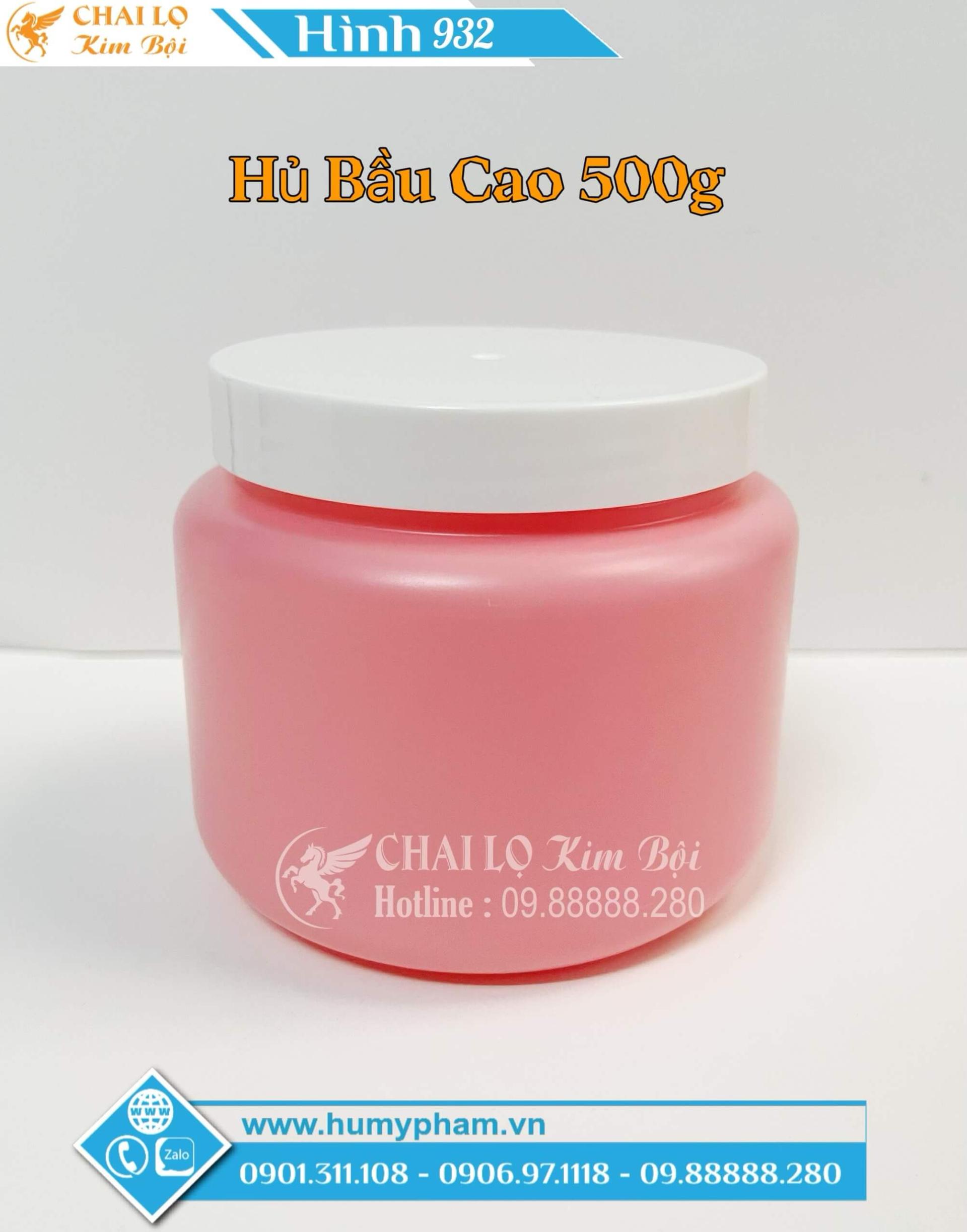 hủ đựng kem 500g
