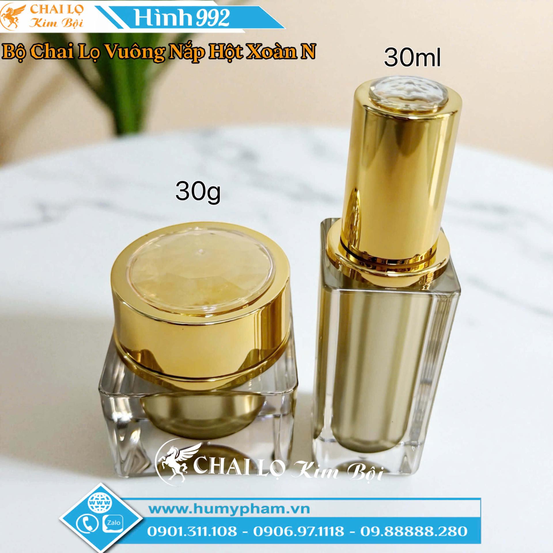 chai lọ mỹ phẩm cao cấp