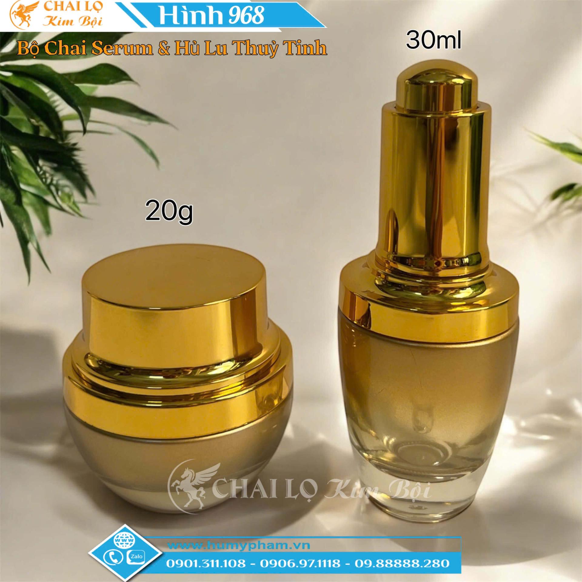 bộ chai lọ thủy tinh