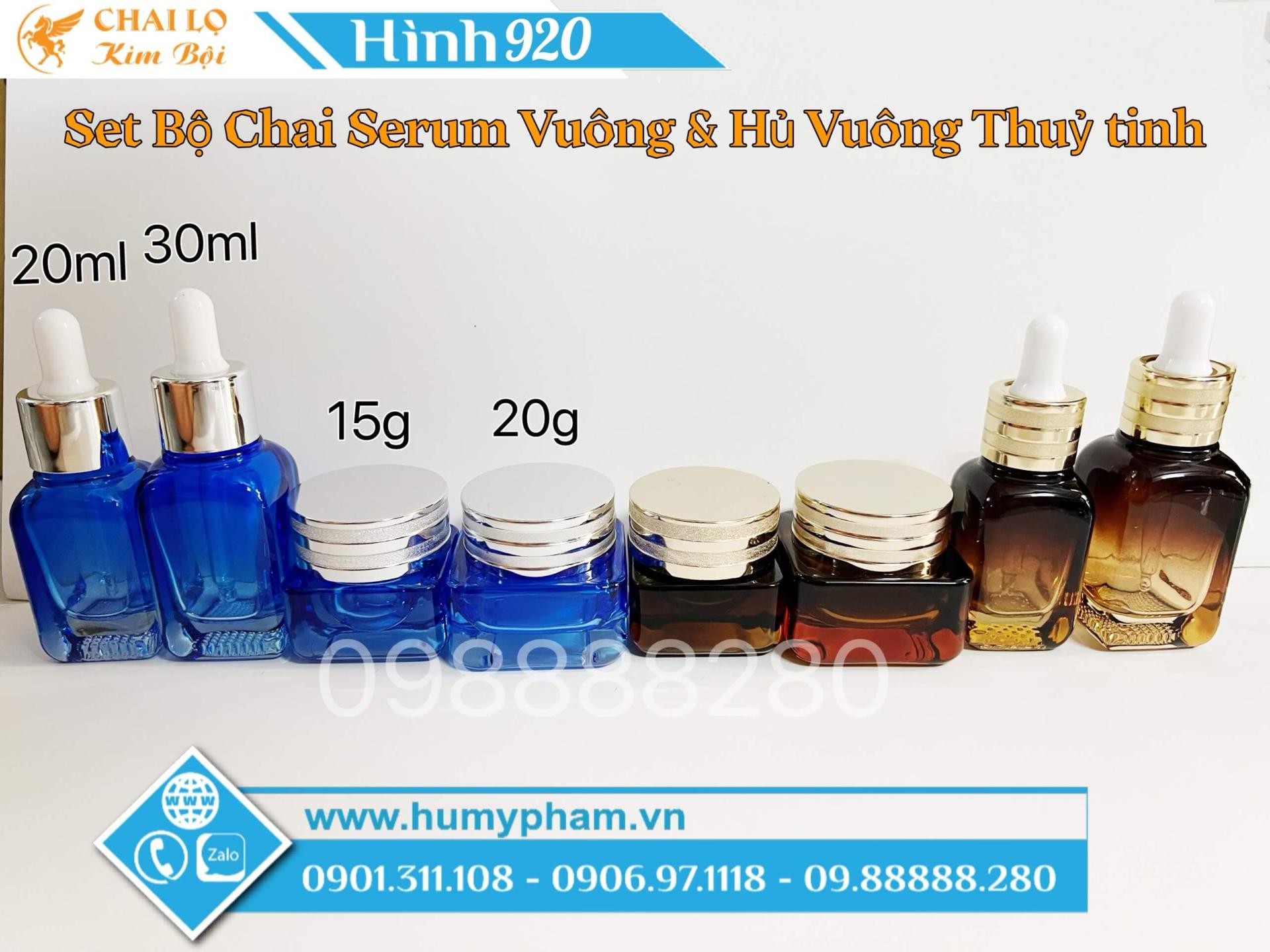 chai lọ thủy tinh