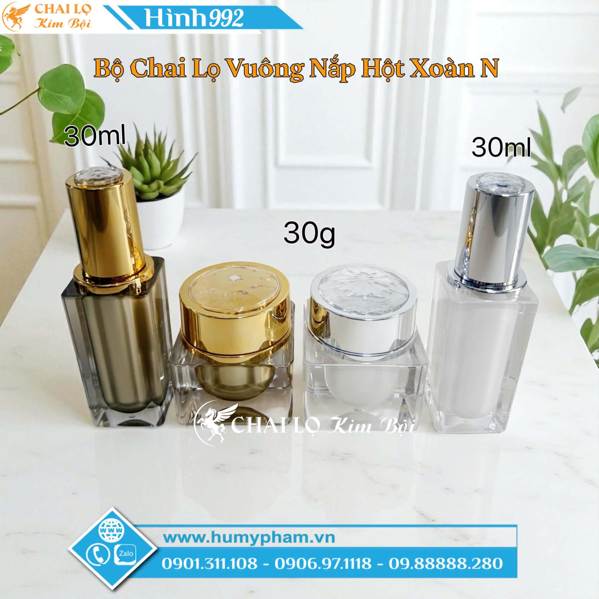 chai lọ mỹ phẩm cao cấp