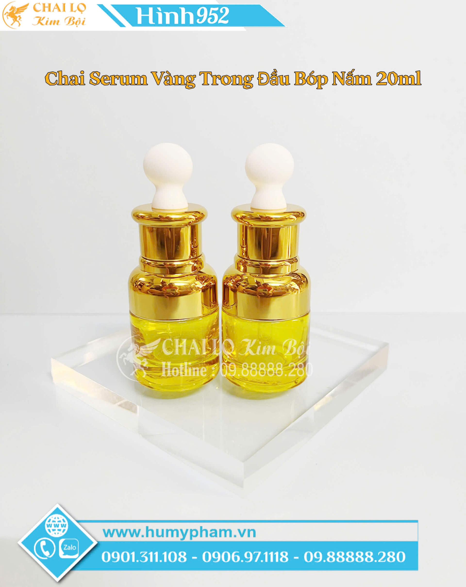 chai serum trong