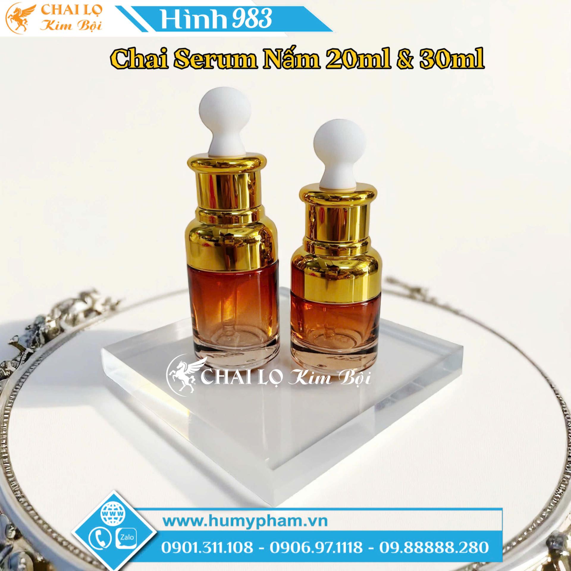 chai lọ chiết thủy tinh