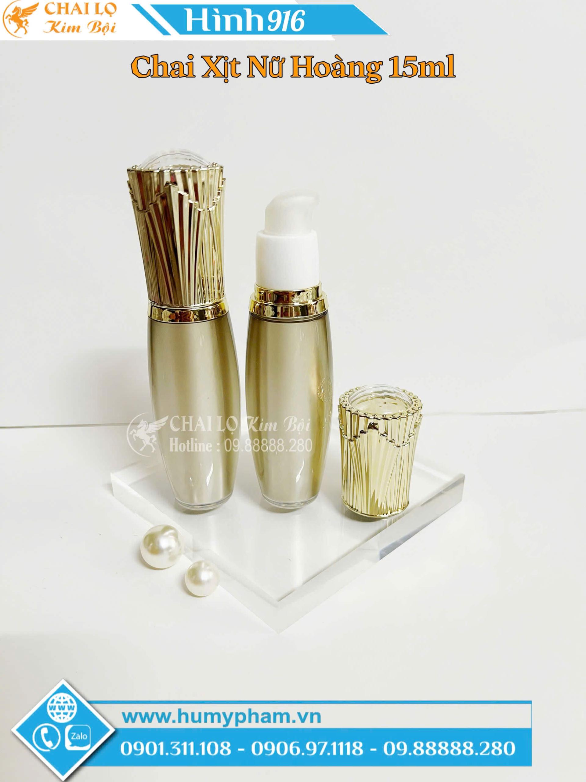 chai lọ xịt serum