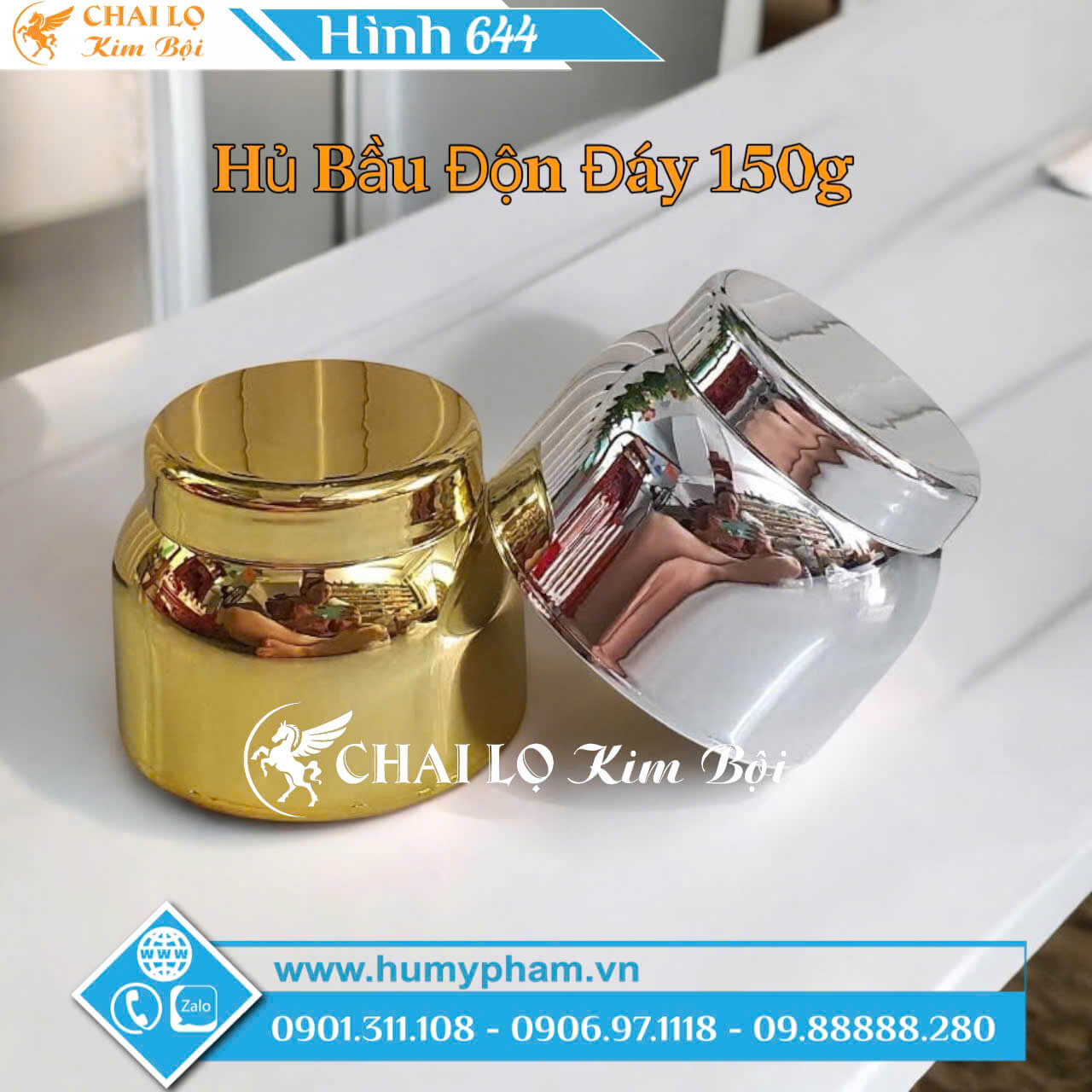 hủ chiết kem body 150g