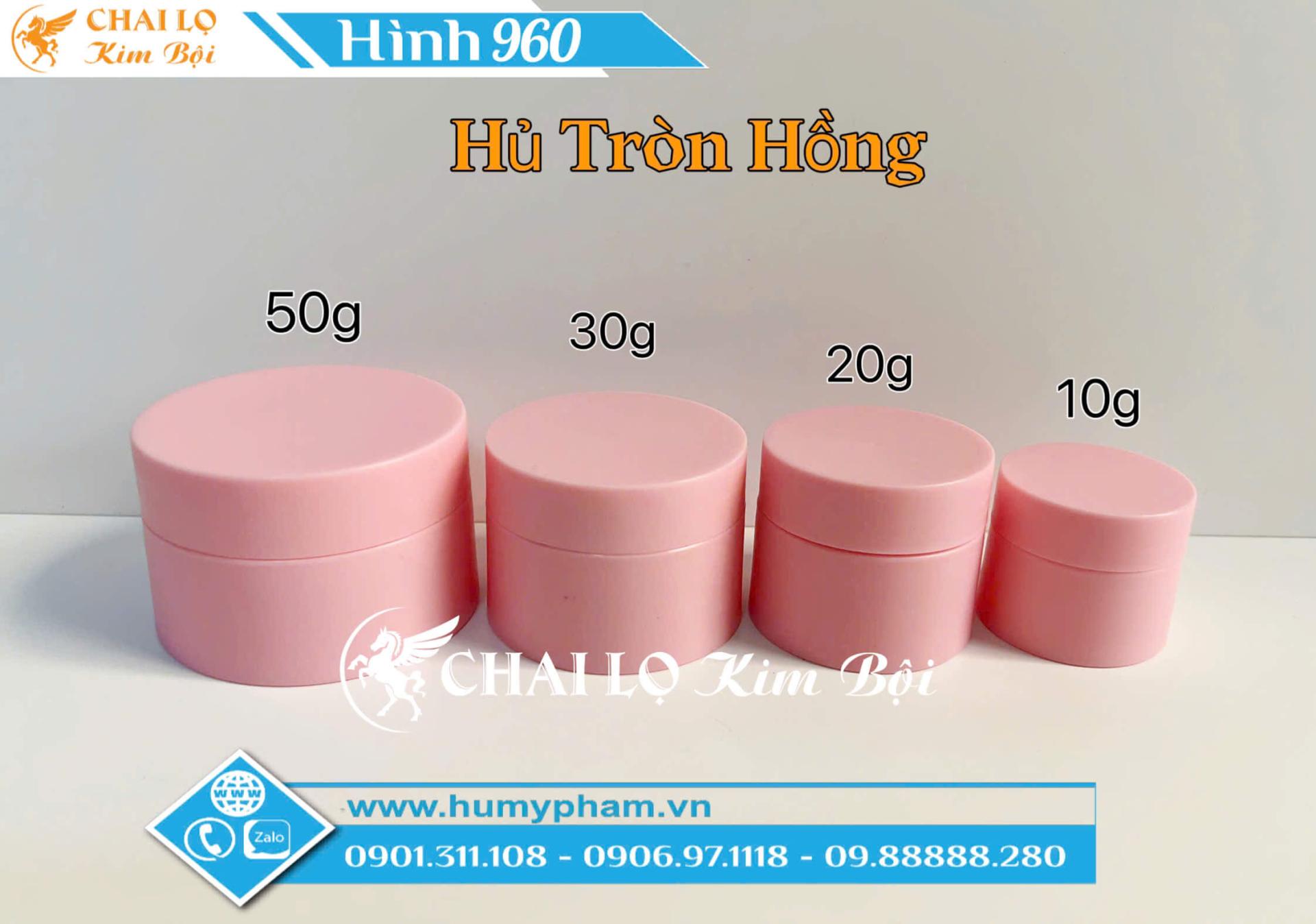 hủ đựng kem hồng