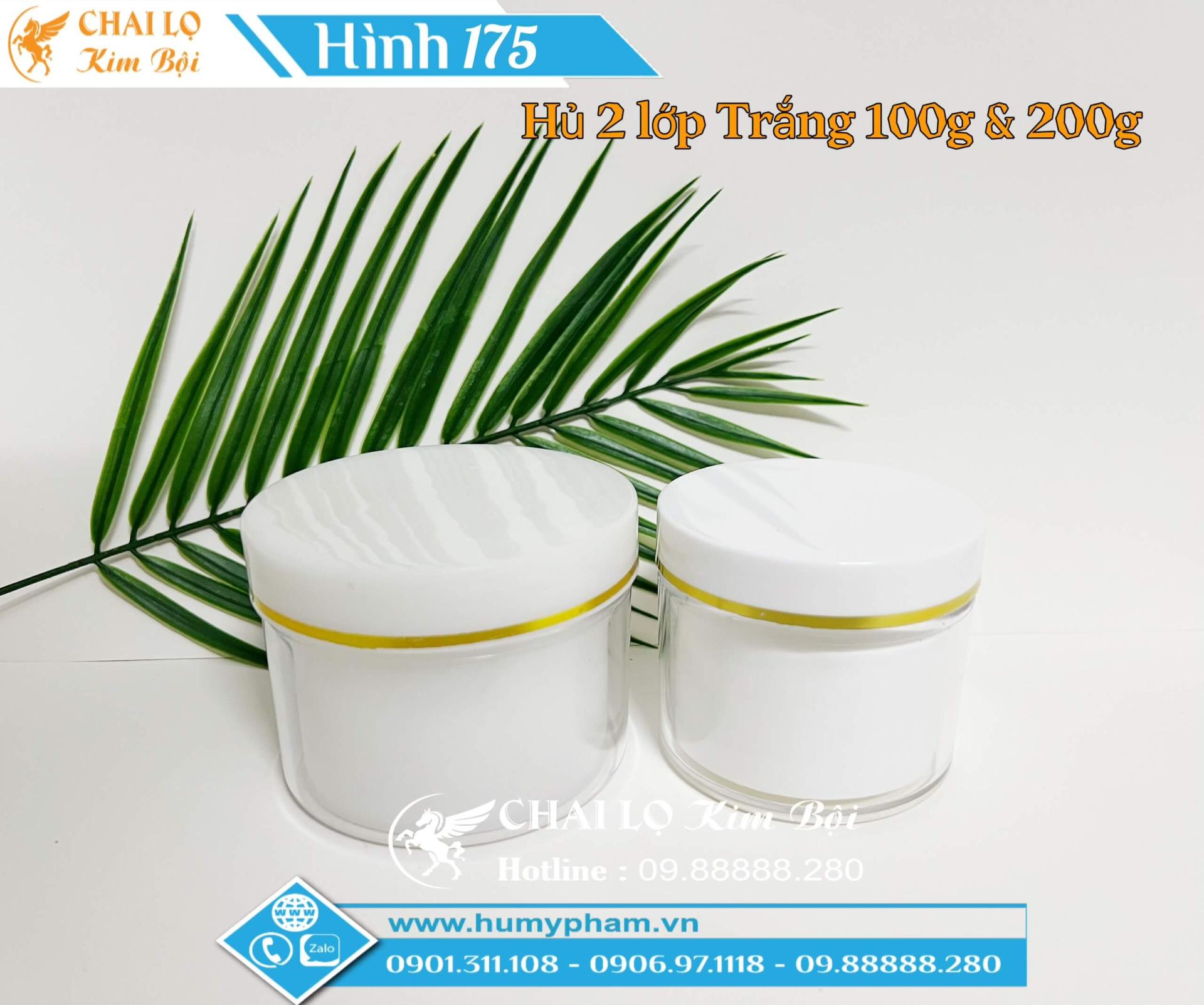 hủ kem body hai lop