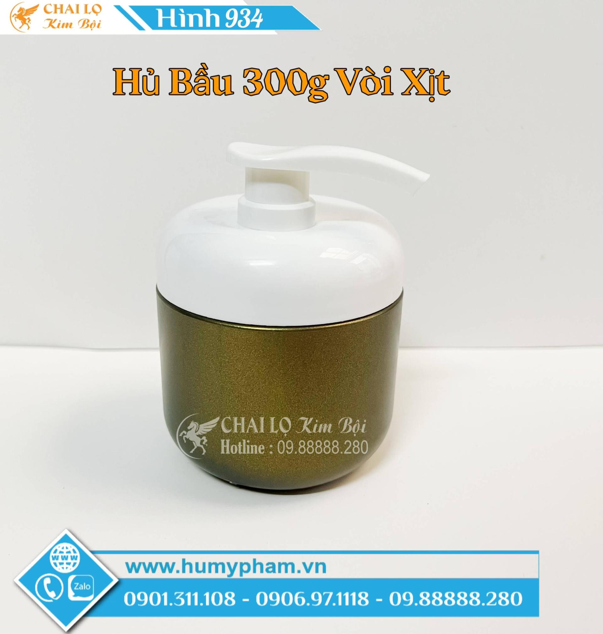 hủ body có vòi xịt 300g