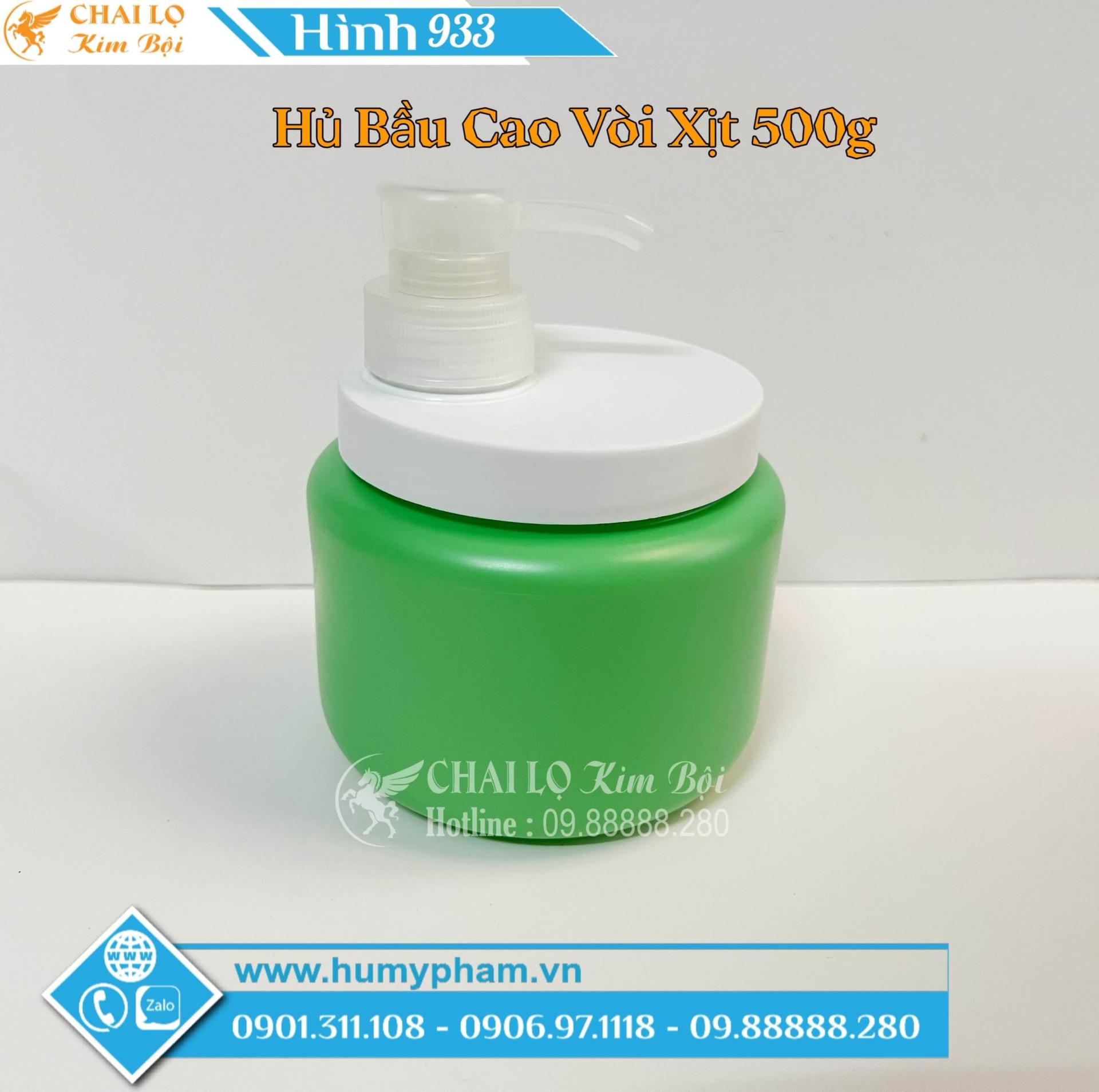 hủ 500g vòi xịt