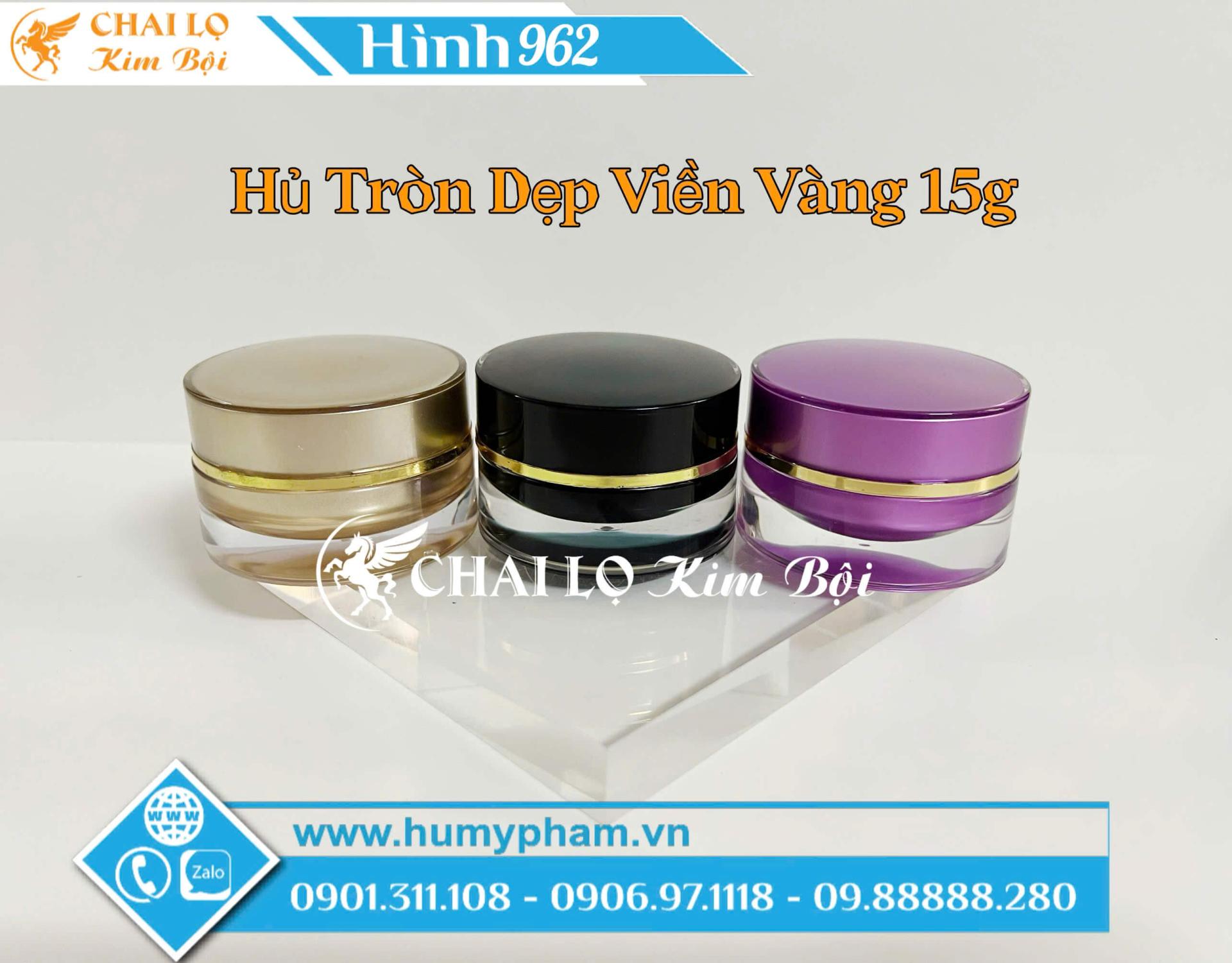 hủ 15g đựng kem face