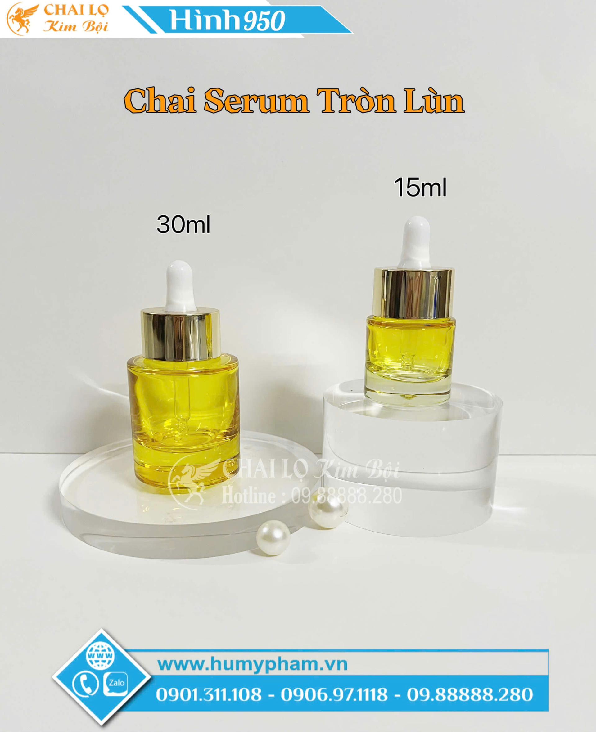 chai chiết serum