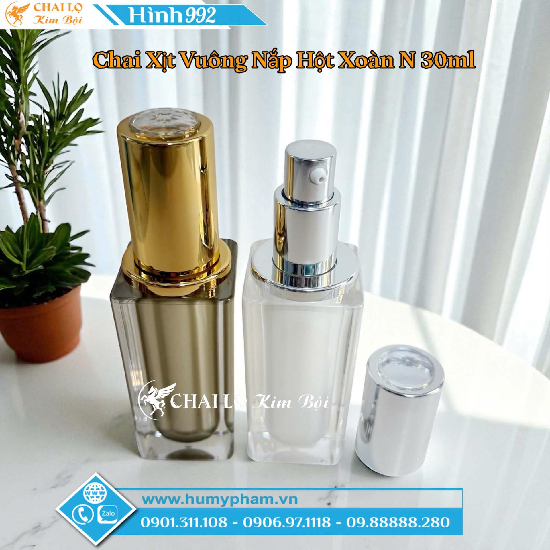 chai lọ mỹ phẩm cao cấp