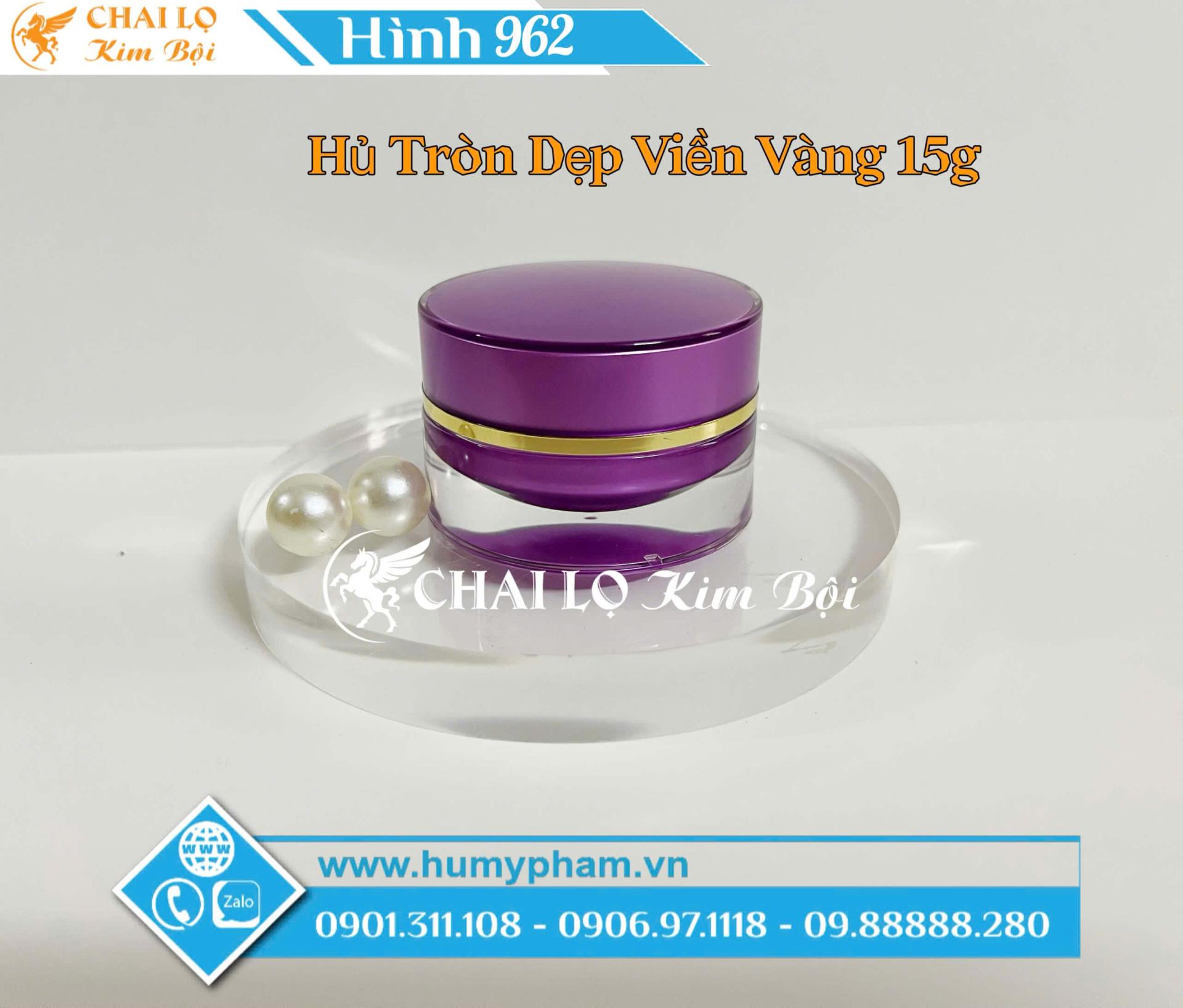 hủ đựng kem face15g cao cấp