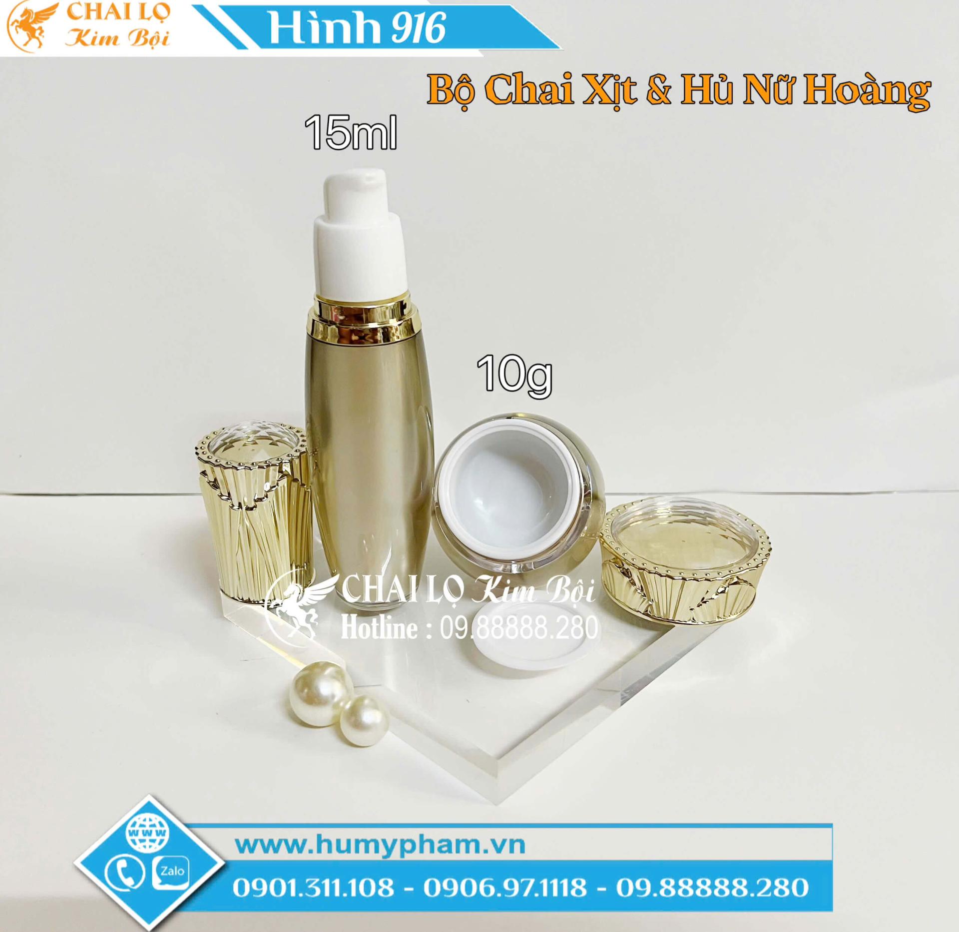 chai lọ mỹ phẩm