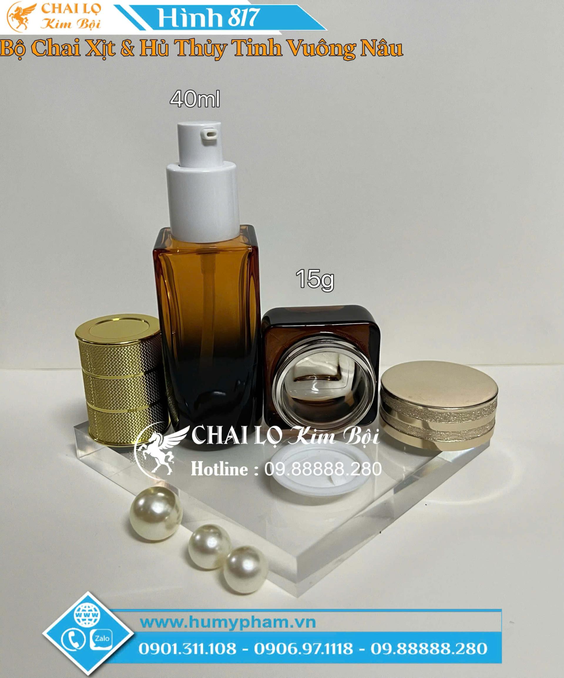 chai lọ thủy tinh